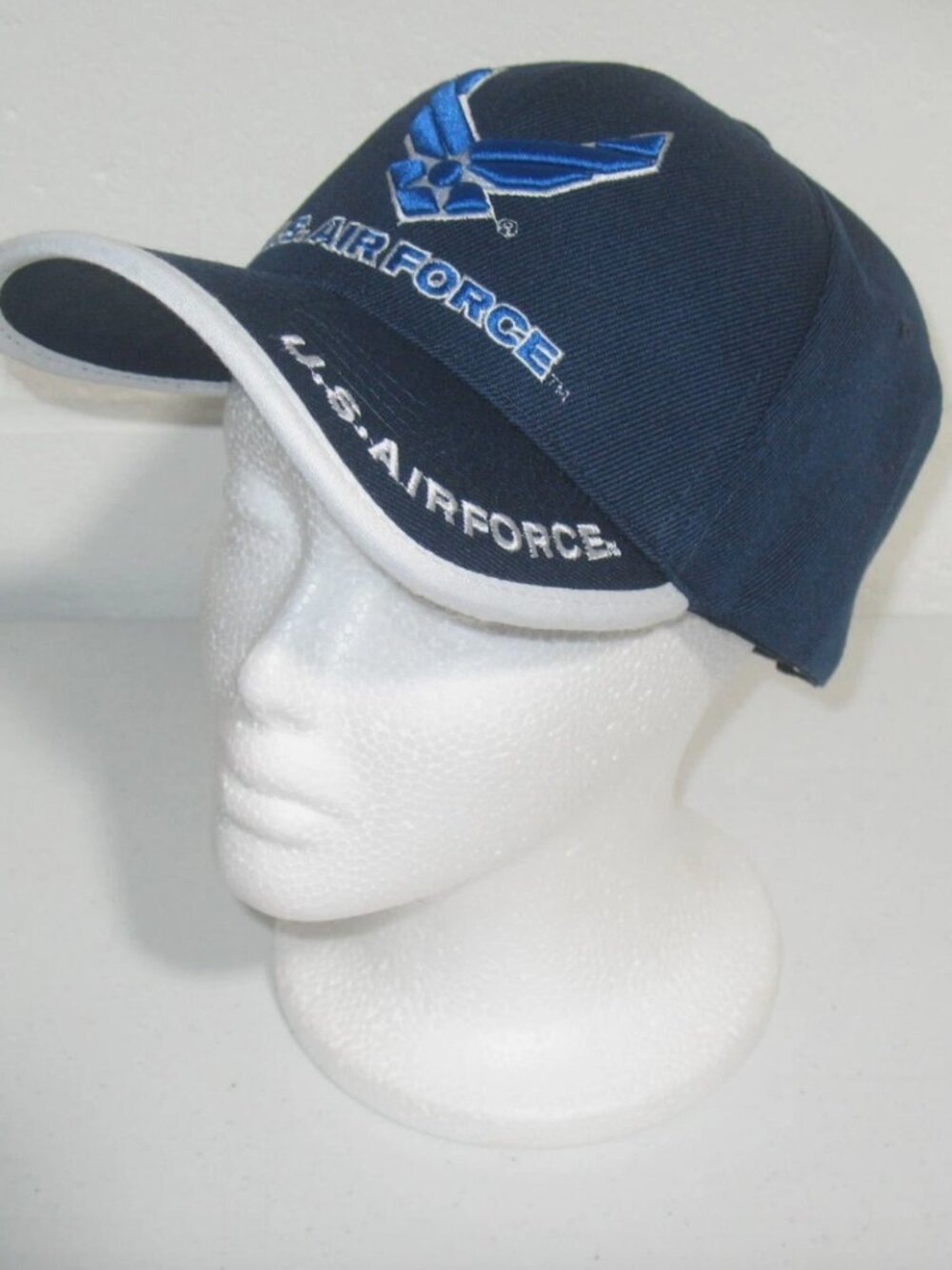 Air Force USA US Licensed Embroidered Logo Baseball Cap Hat Dark Blue OS H1
